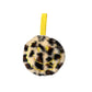 Smiley speendoekje accessoire - Panter / Geel