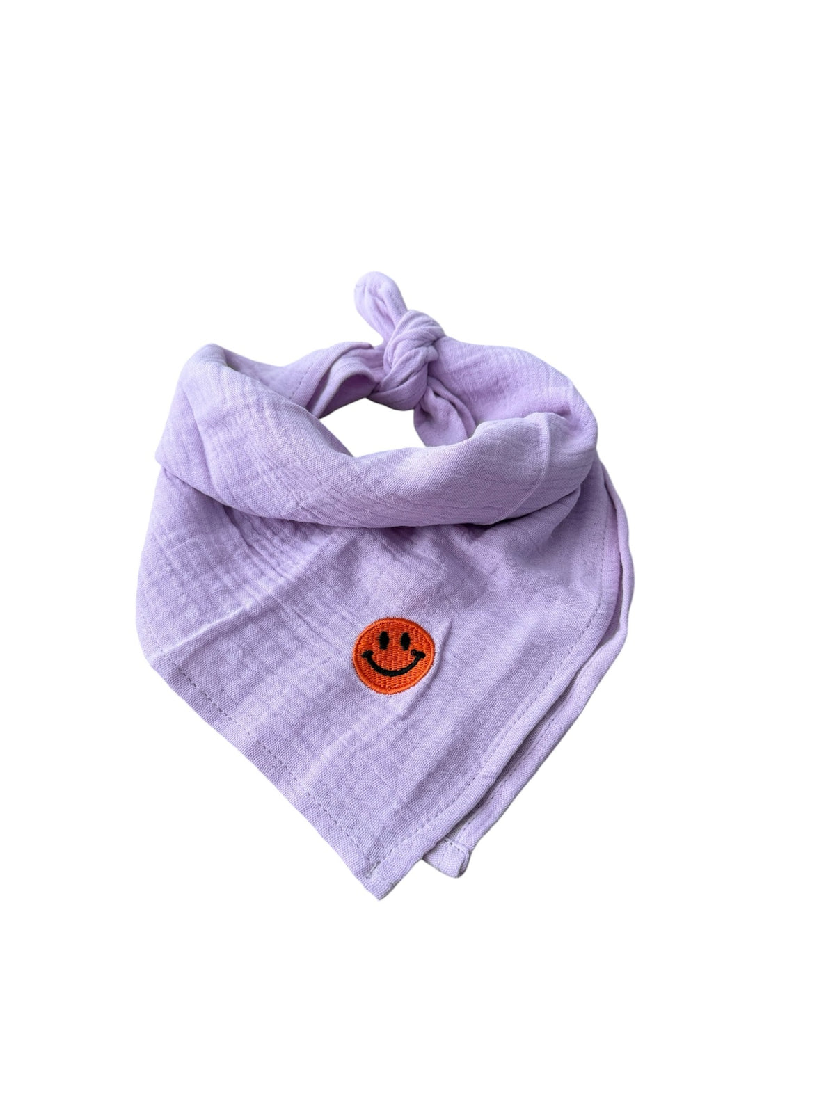 Bandana sjaaltje - Lilla - Smiley