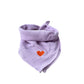 Bandana sjaaltje - Lilla - Hartje
