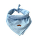 Bandana sjaaltje - Licht Blauw - Croissant