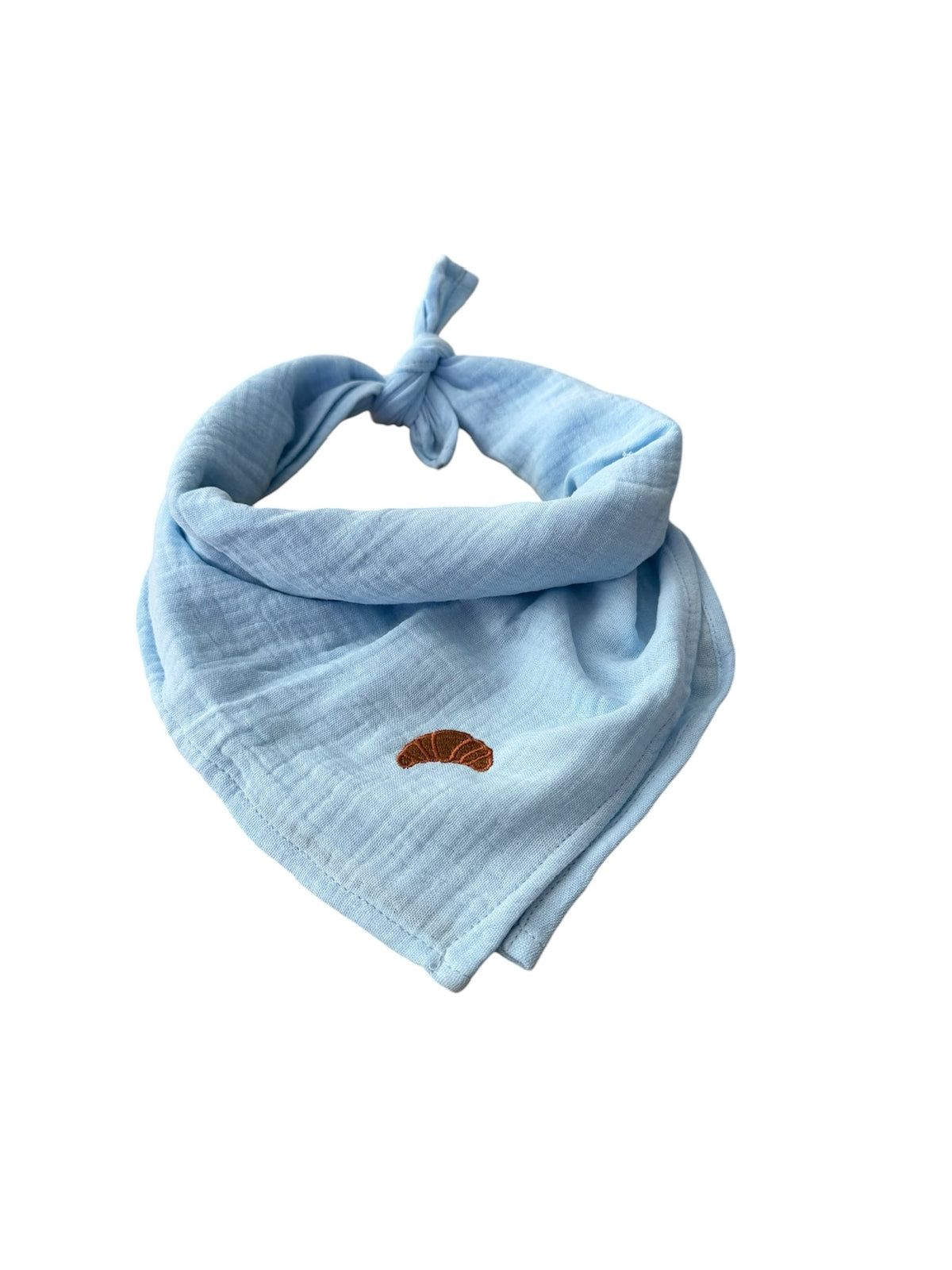Bandana sjaaltje - Licht Blauw - Croissant