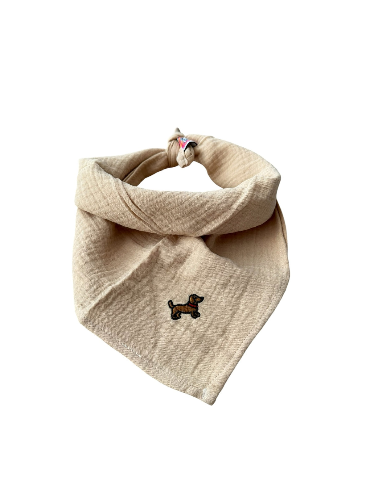 Bandana sjaaltje - Beige - Teckel