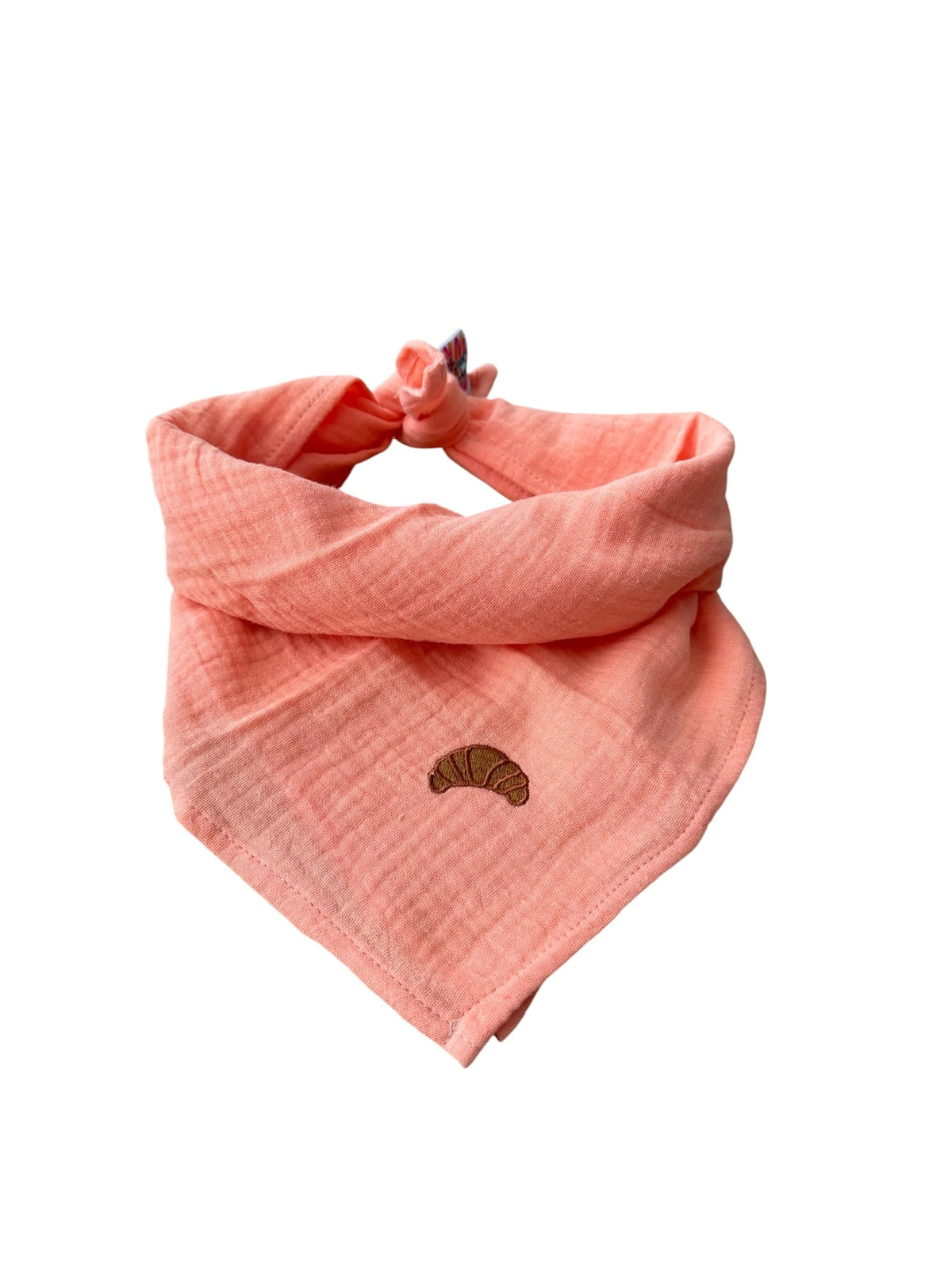 Bandana sjaaltje - Zalm - Croissant