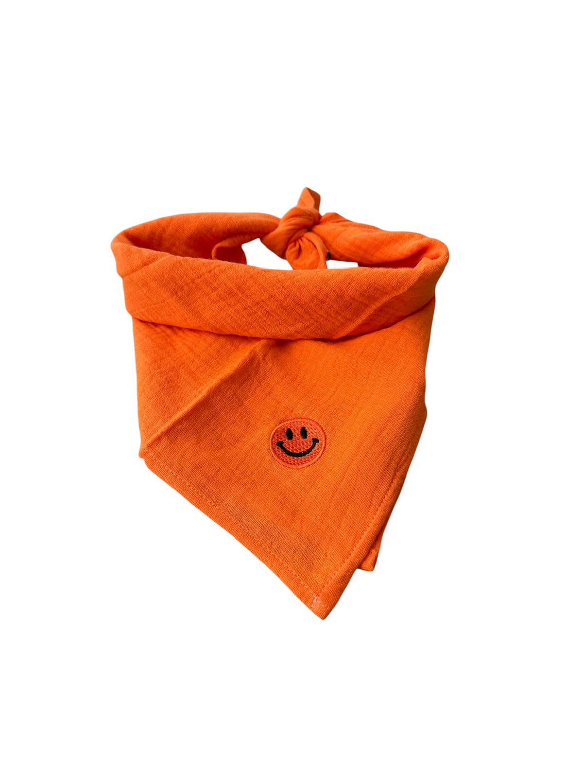 Bandana sjaaltje - Oranje - Smiley
