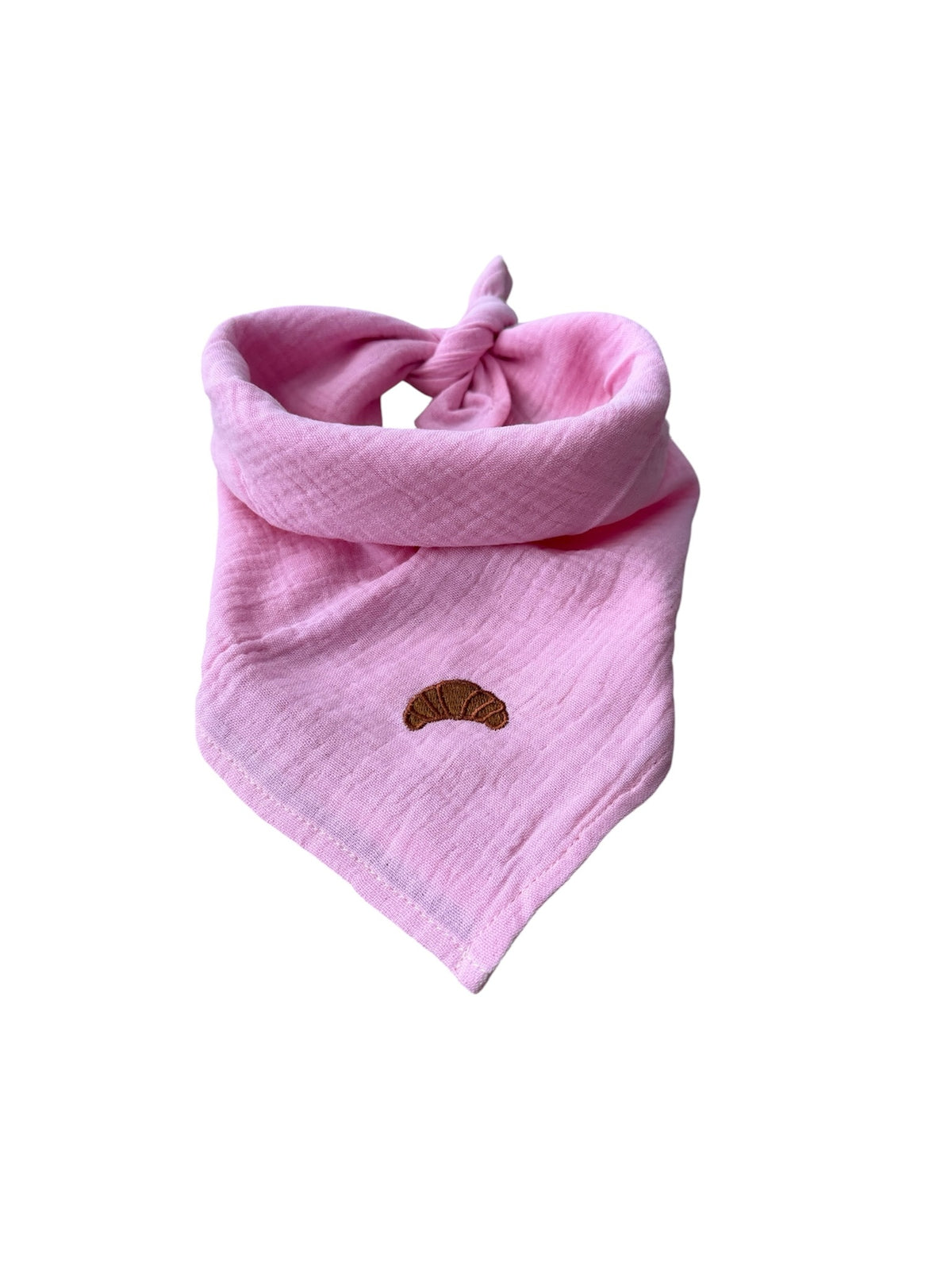 Bandana sjaaltje - Licht Roze - Croissant