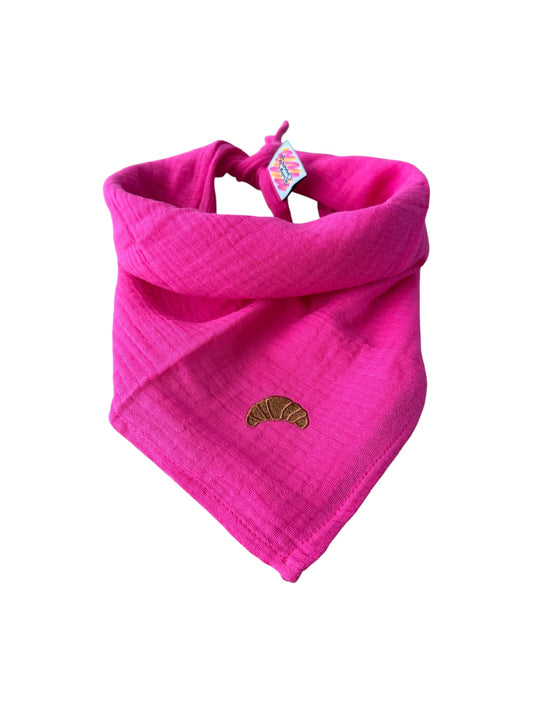 Bandana sjaaltje - Cerise - Croissant