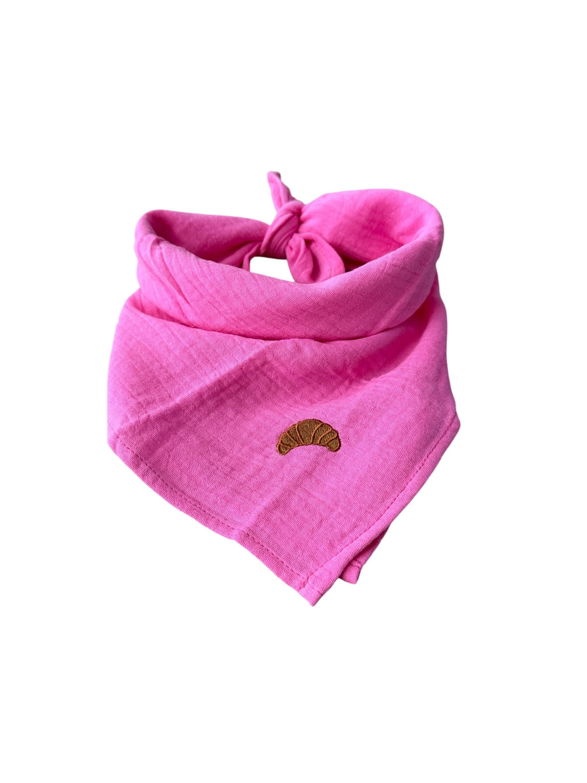 Bandana sjaaltje -  Roze - Croissant