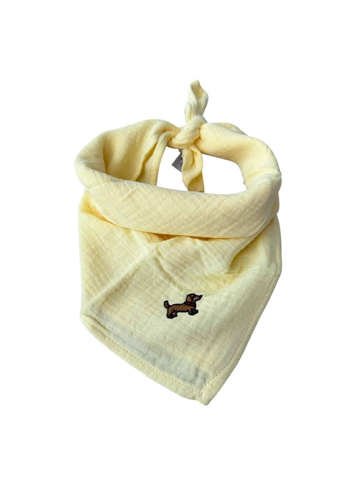 Bandana sjaaltje - Geel - Teckel