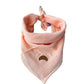 Bandana sjaaltje -  Licht Zalm - Croissant