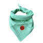 Bandana sjaaltje - Licht Groen - Smiley