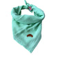 Bandana sjaaltje - Licht Groen - Croissant