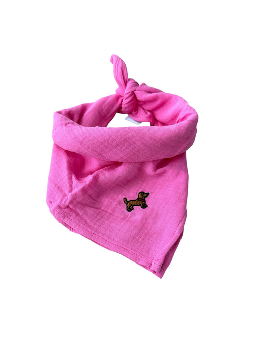 Bandana sjaaltje - Roze - Teckel