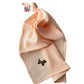 Multifunctionele mousseline doek -   Licht Zalm - Teckel