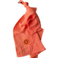 Multifunctionele mousseline doek -   Donker Zalm - Smiley