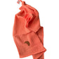 Multifunctionele mousseline doek -    Donker Zalm - Croissant