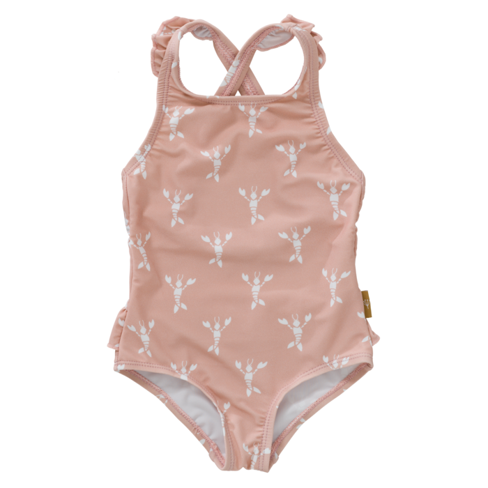 Swim UV Tanksuit meisjes Lobster Cameo Rose fresk