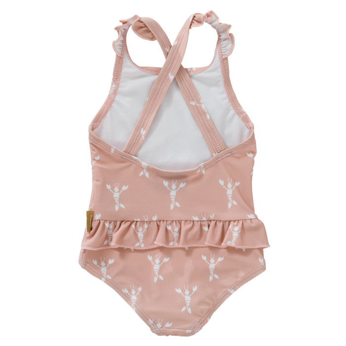 Swim UV Tanksuit meisjes Lobster Cameo Rose fresk