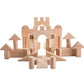 Plan Toys 50 blanke houten blokken