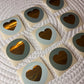 Stickers Blauw Hartjes