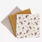 MAIN SAUVAGE: MOUSSELINE DOEKJES 3 PACK: 30X30: WEIDE