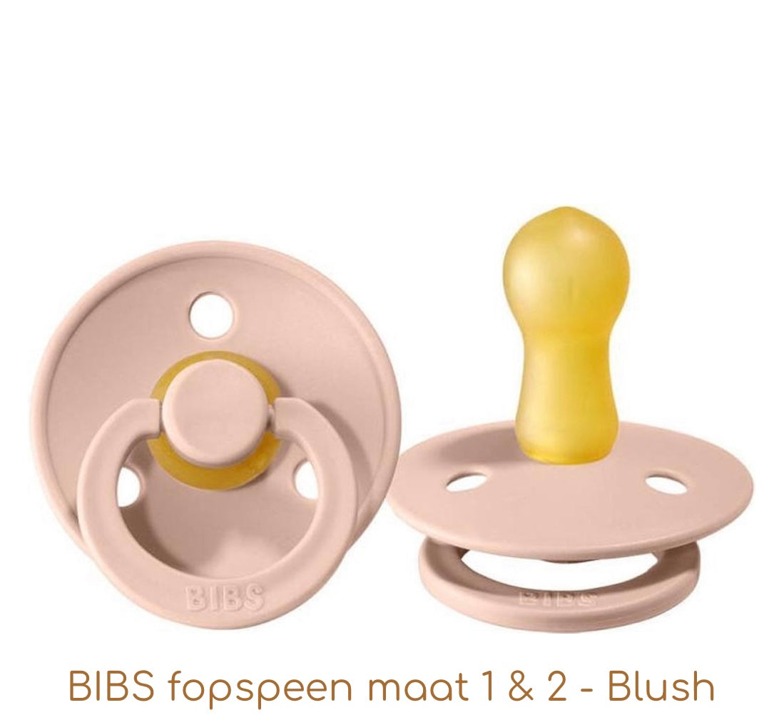 Bibs Blush 0-6 mnd Fopspeen