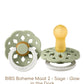 Bibs Boheme Glow In The Dark Sage 6-18 mnd Fopspeen 220270C