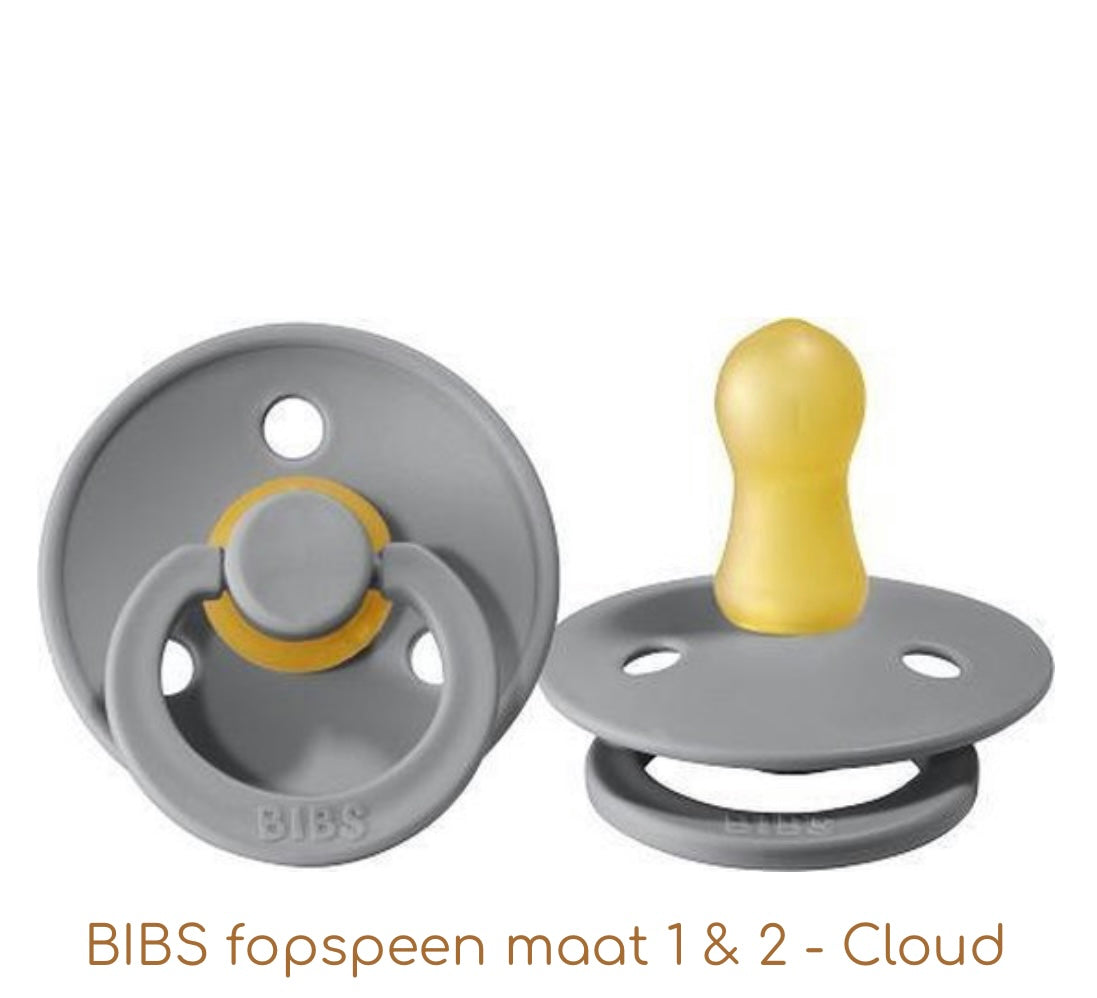 BIBS Speen - Cloud - Maat 1 (0-6 Maanden)