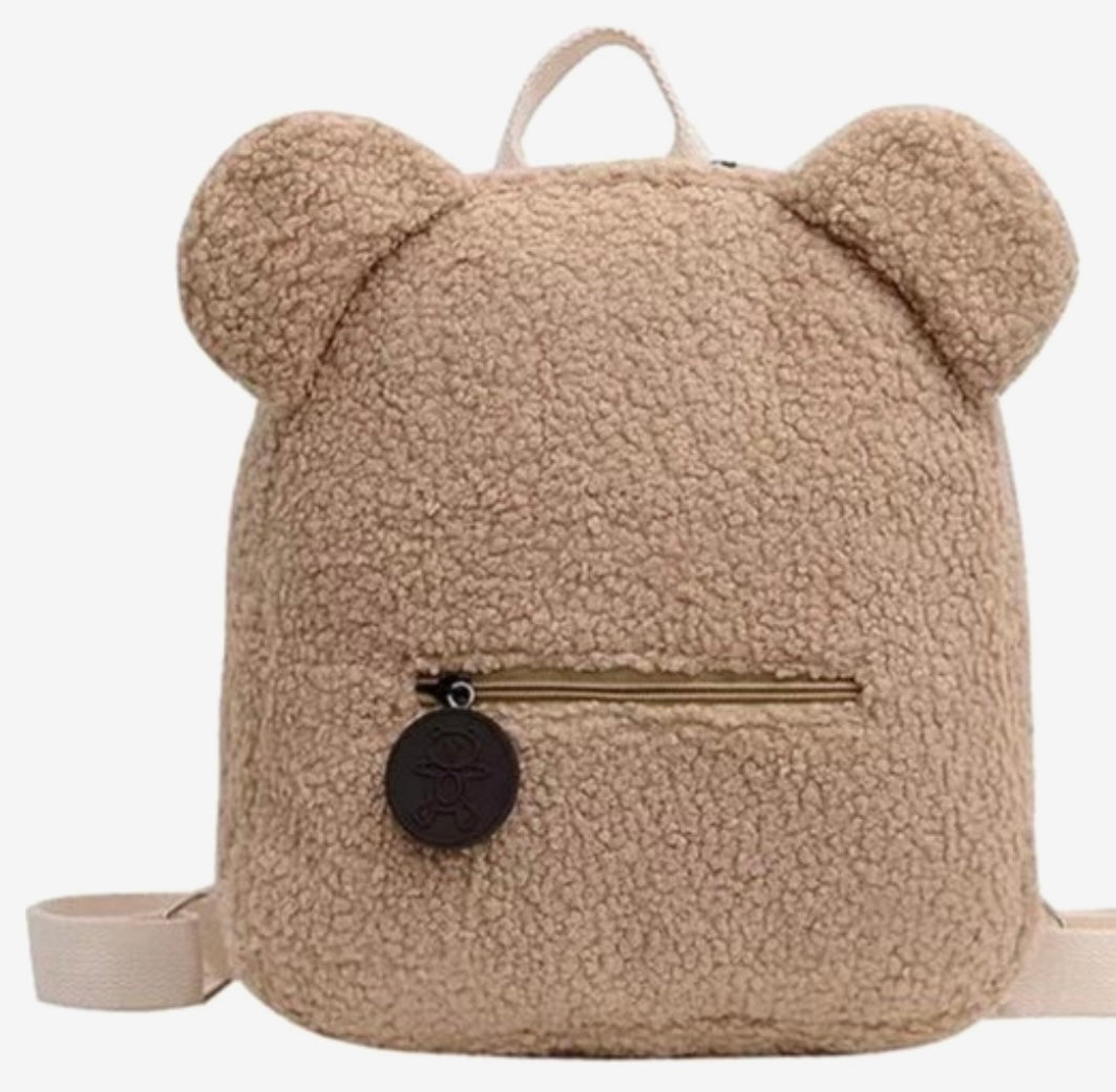 Teddy Rugzak Beige