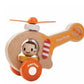 plan toys helikopter met propeller
