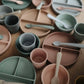 SILICONEN BOWL MET ZUIGNAP - STONE