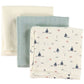 Cam Cam Hydrofiele Doek - 3-pack - Zeilboten/Petrol/Crème White