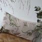 Kussenhoes met dino’s, linnenlook 30x50cm