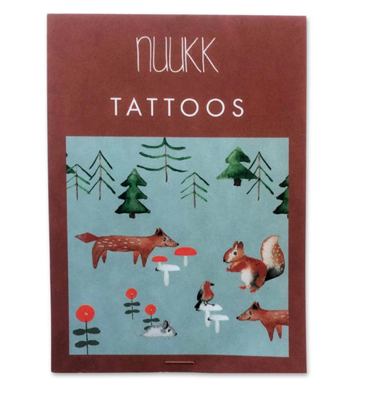 Organic tattoos Forest Animals Nuukk